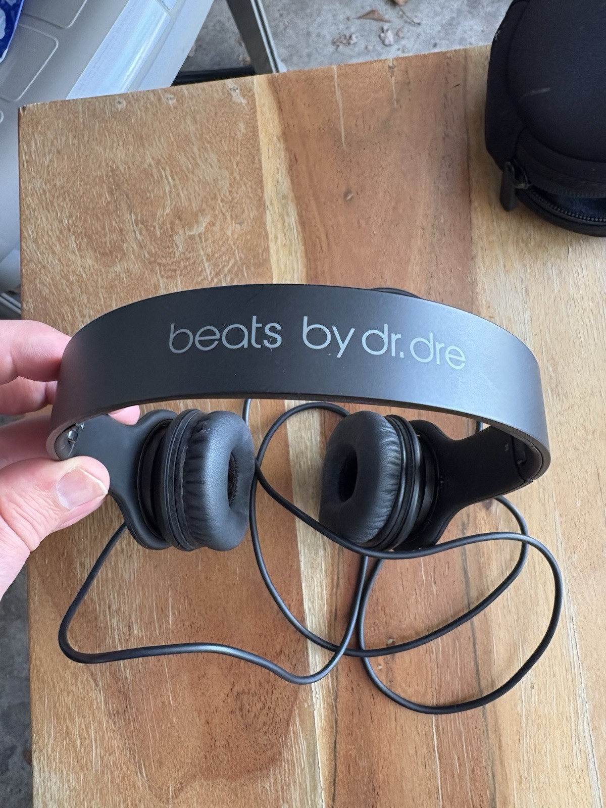 Beats by Dr. Dre Solo HD Over the Ear Headphones – Black with Zipper Case