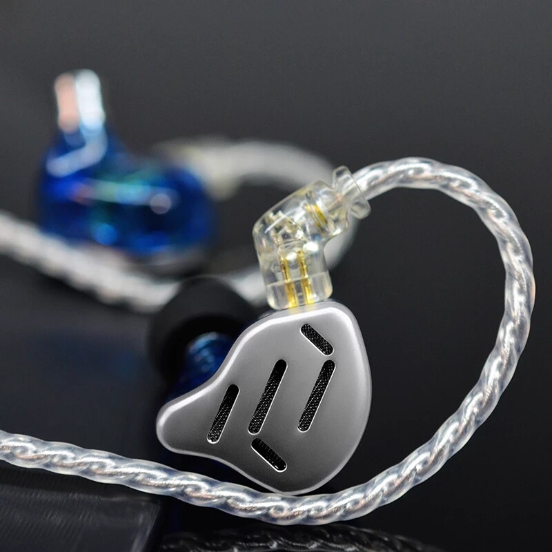 KZ ZAX In Ear Earphones 1DD+7BA HIFI Bass Monitor Headset Hybrid technology Nois