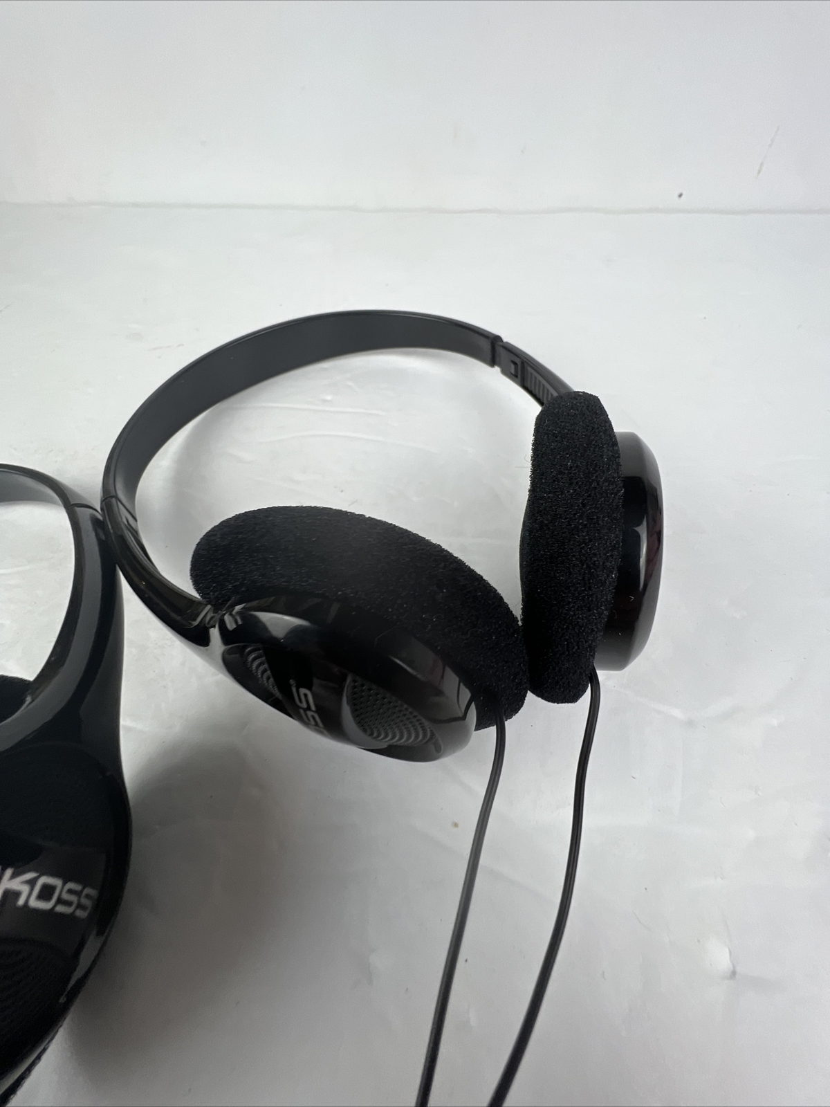 Koss 2-pair Basic Lightweight On Ear Portable Headphones Adj Headband Tested Blk