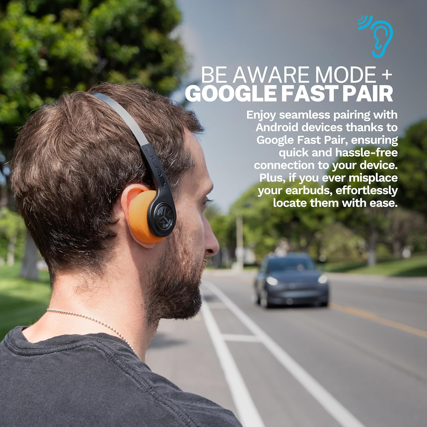 Rewind 2 Wireless Retro Headphones, 20+ Hours Playtime, App Support, Bluetooth M
