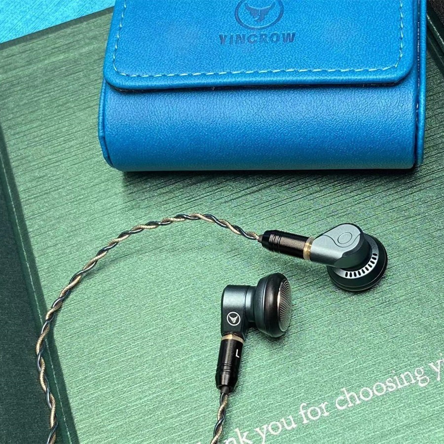 Yincrow Rhino 3.5/4.4mm HIFI Audiophile Flat-Head Earbud 14.6mm Topclass Dynamic