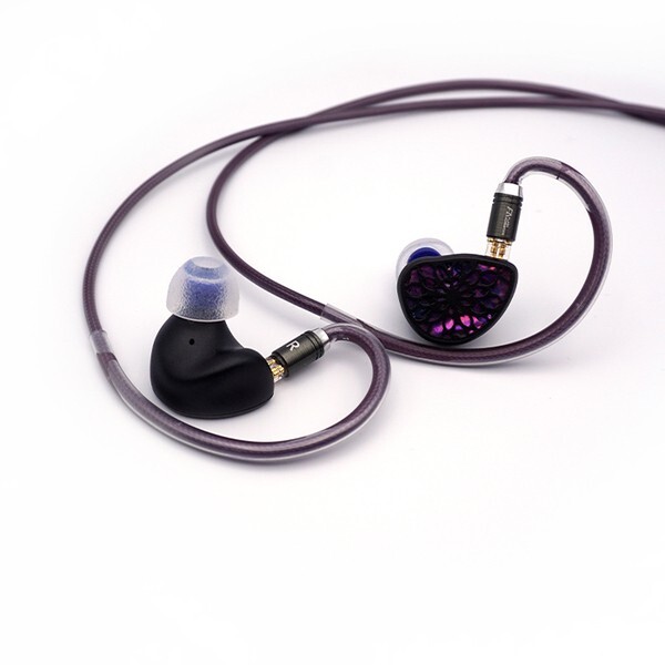 NEW TANGZU “Zetian Wu” The Legend HiFi IEM 12.5 Ohm black purple From Japan F/S