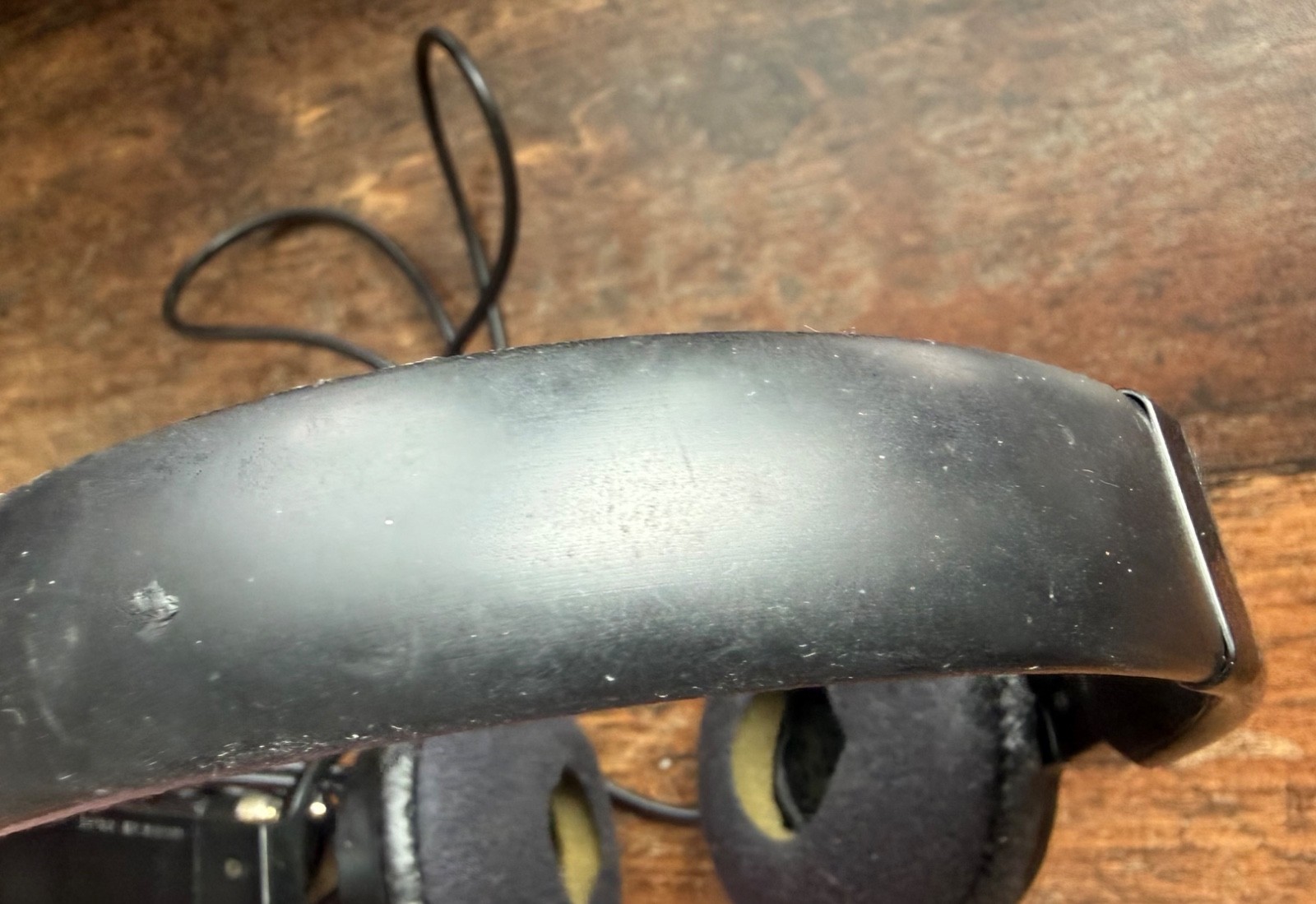 Vintage 80s Sony MDR-V2 Over the Ear Headphones Tested & Works need plug repair!