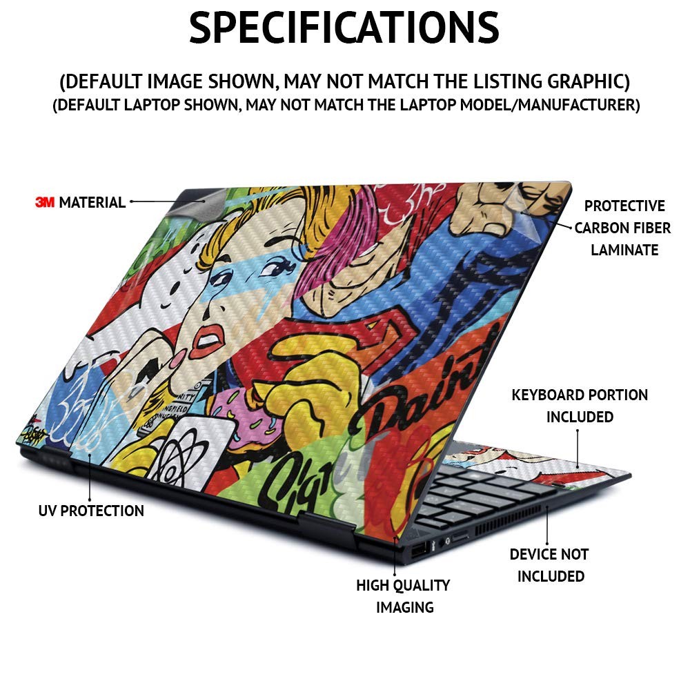 MightySkins Carbon Fiber Skin for Lenovo Ideapad 330 15″ (2018) – Accident