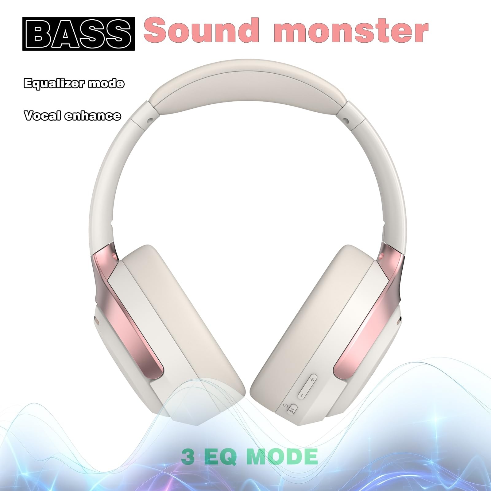 LC30Pro Hybrid Active Noise Cancelling Headphones, 100H Playtime Bluetooth He…