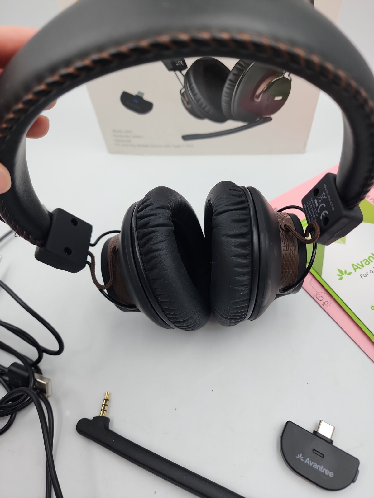 Avantree C519M PNP Noise Cancelling Gaming Headset W/ Microphone -NO DELAY USB-C