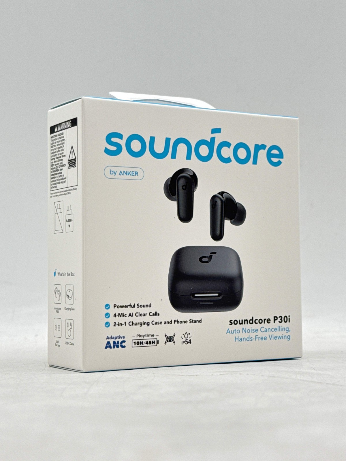 Soundcore P30i by Anker Noise Cancelling Wireless Earbuds – Brand New