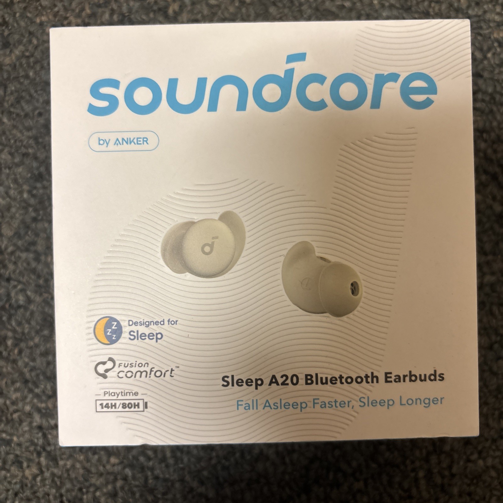 Soundcore Sleep A20 Bluetooth Wireless Earbuds Noise Masking for Side Sleepers