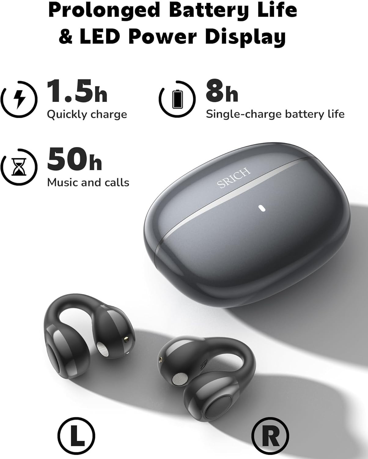 AI Translation Earbuds Real Time – 144 Languages & Accents, 50 Hours Battery,…