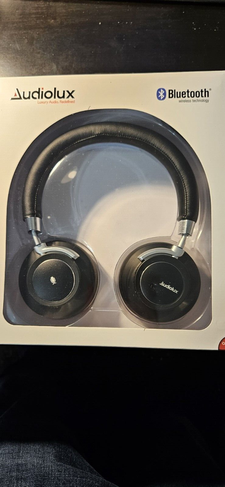 AUDIOLUX Voice Assistant Wireless Bluetooth Stereo Headphone (NIB)