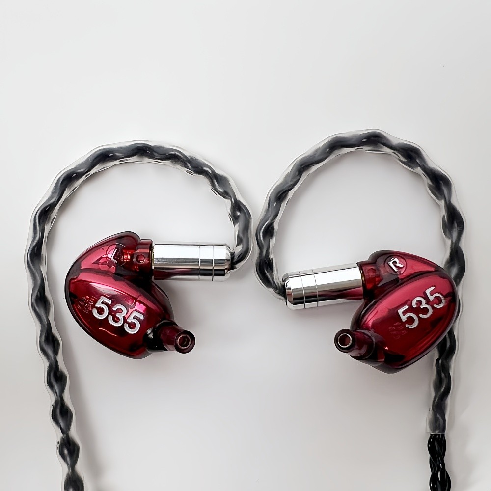 Shure SE535 Sound Isolating Noise Cancellation 3.5mm jack Earphones Black-Red