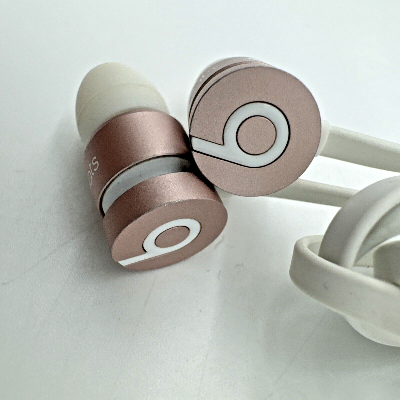PARTS REPAIR Rose Gold UrBeats 2nd Gen In-Ear Headphones Dr Dre WITH AUDIO ISSUE