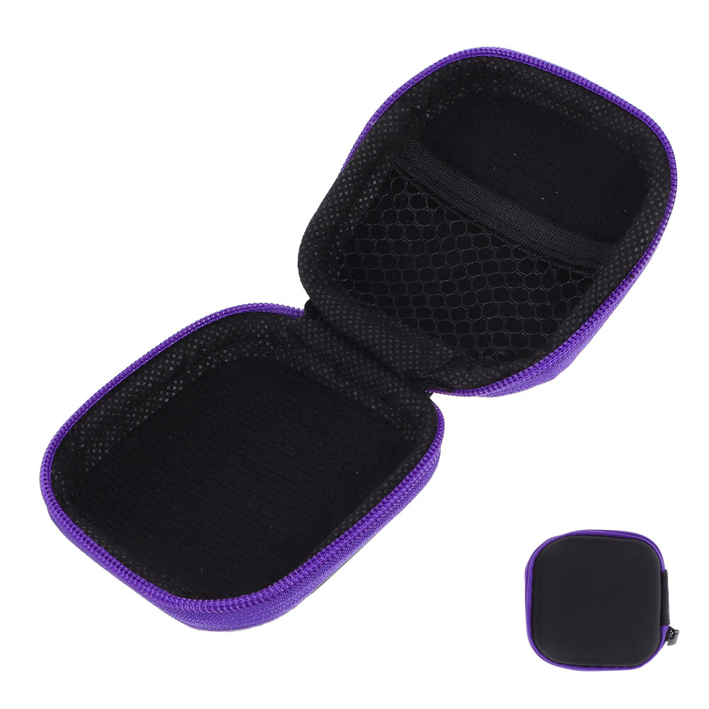 1pcs EVA Headphones Storage Box Lightweight Travel Case Headset Earphones Pouch