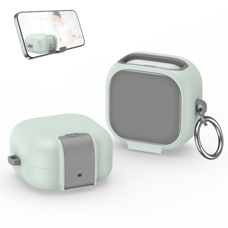 Lightweight Anti Drop Cover Skin For Buds 4P Earbuds Build In Mounting Clip