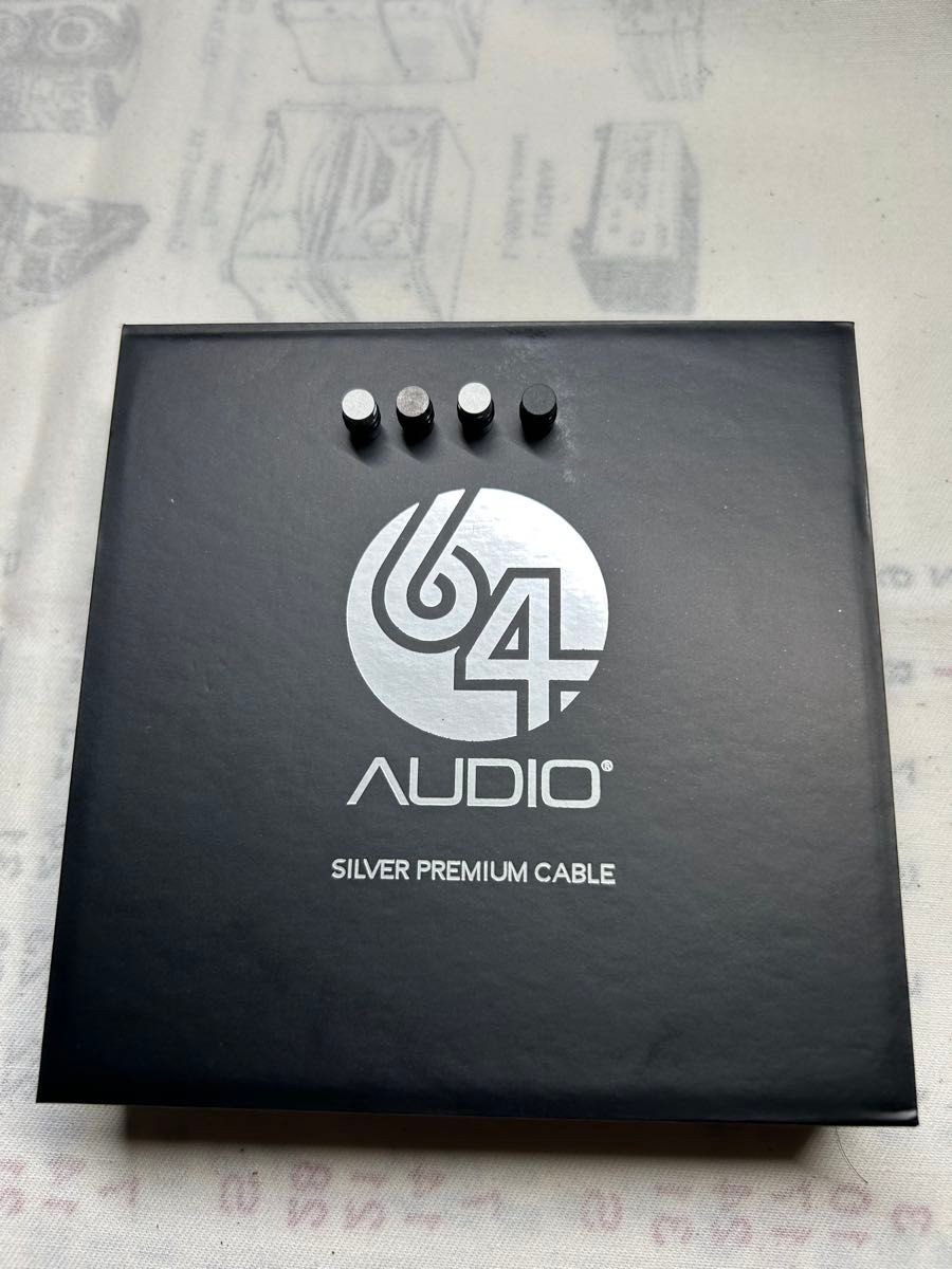 64 AUDIO Nio Universal IEM Earphones + Silver Premium Cable 4.4mm Pentaconn
