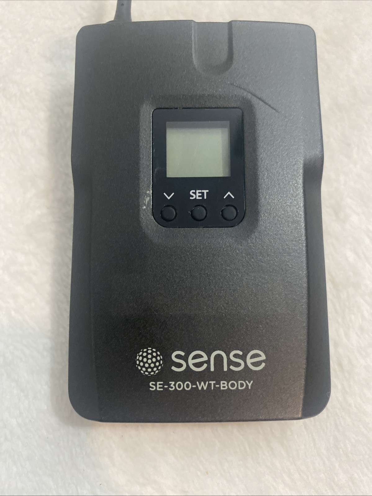 Sense Headset Microphone SE-300-LAV-BLK Single Ear Cilp 1.5M With SE-300-WT-BODY