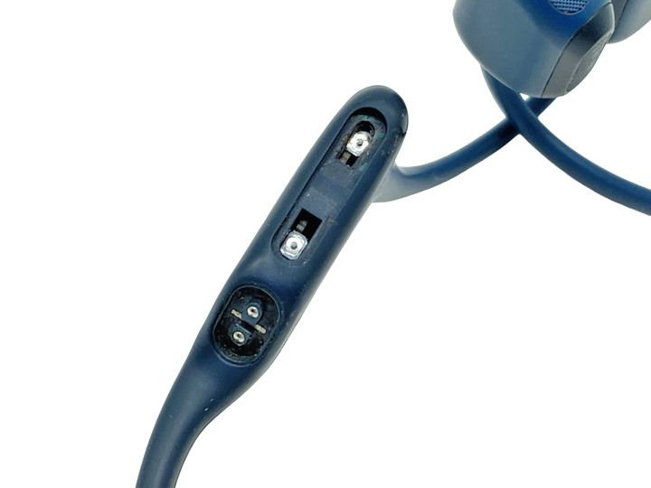 Shokz OpenRun Pro Premium Bone Conduction Open-Ear Headphones Steel Blue (READ)