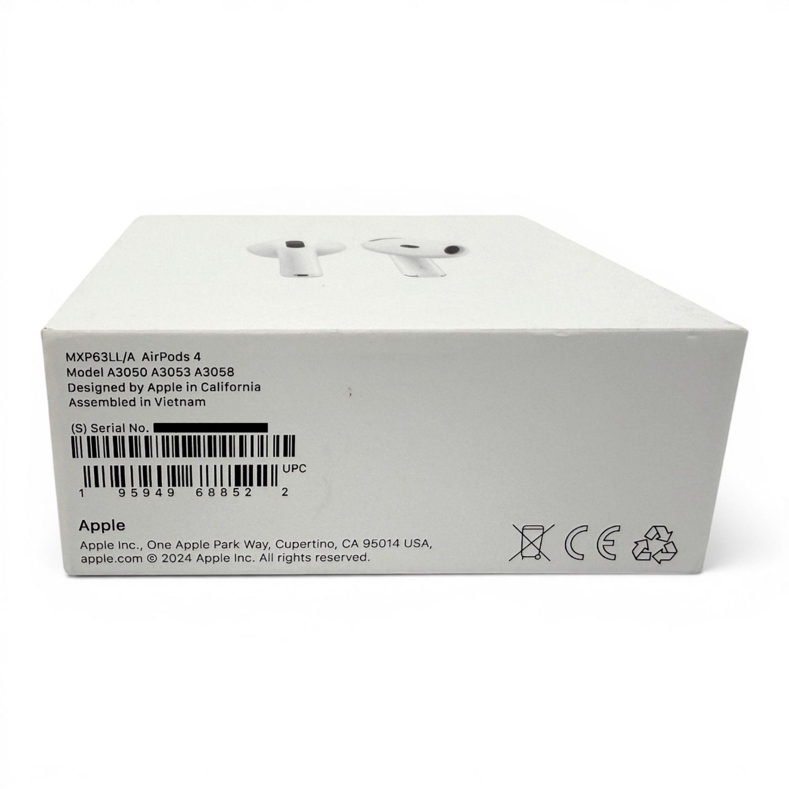 NEW Sealed Genuine Apple AirPods 4 MXP63LL/A