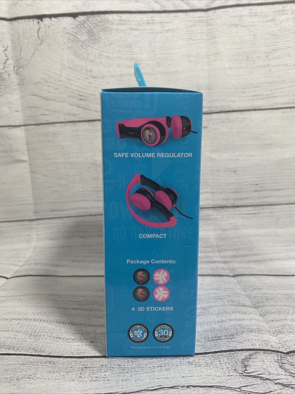 JLABS JBuddies Folding Kids Headphones , Black/Pink – NEW SEALED