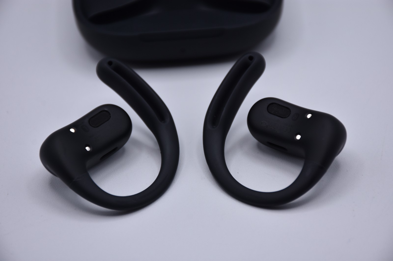 SHOKZ OpenFit Air Open-Ear Wireless Earbuds Black Bluetooth Headphones