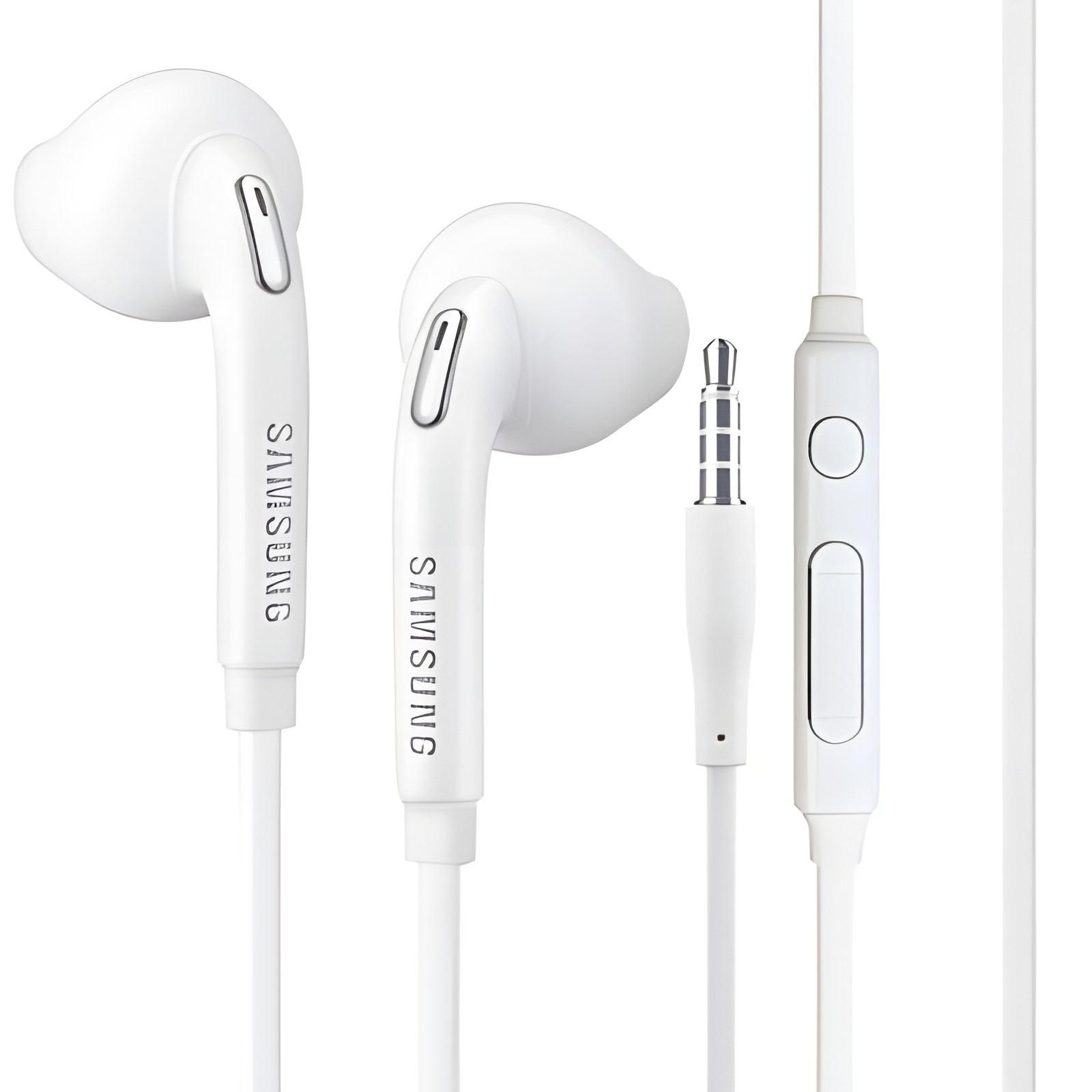 Samsung EO-EG920BW OEM Wired 3.5mm In-Ear Earbuds Headset Headphones White New