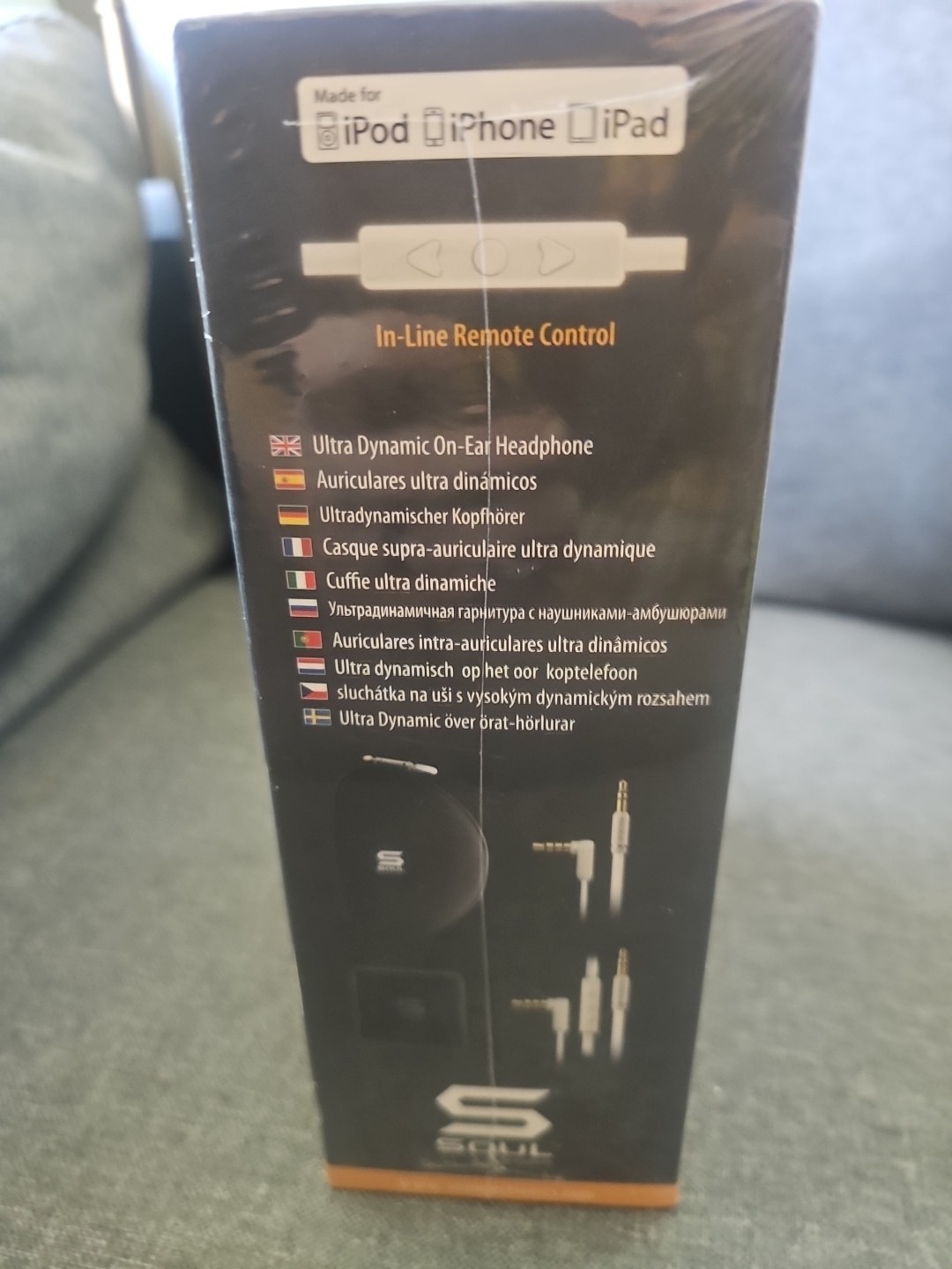Soul by ludacris SL100 Headband Headphones w/ In-Line Remote Control NEW SEALED