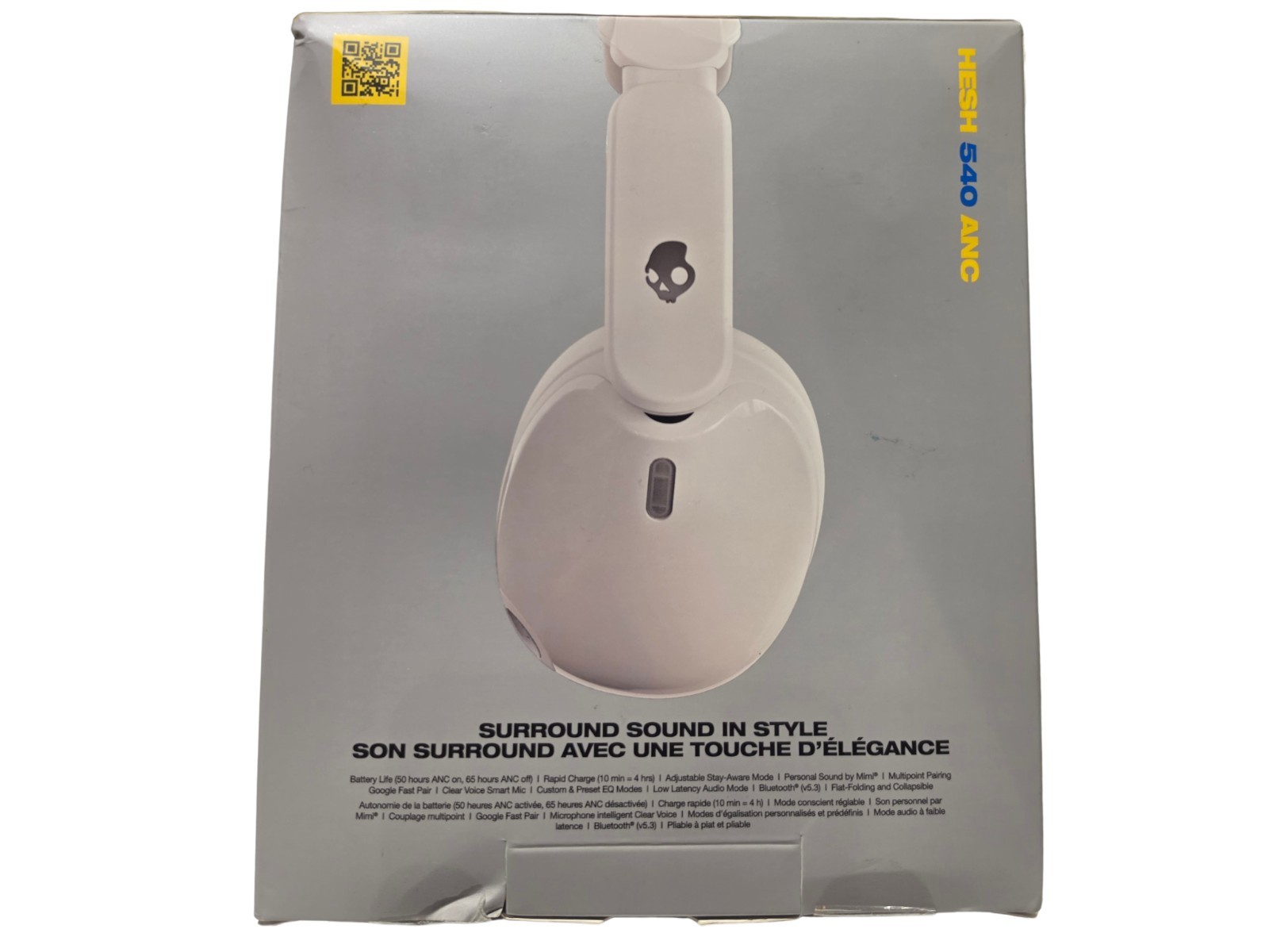 Hesh 540 ANC, Wireless Noise Canceling Headphones, 65 Hr Charge, Bluetooth 5.3