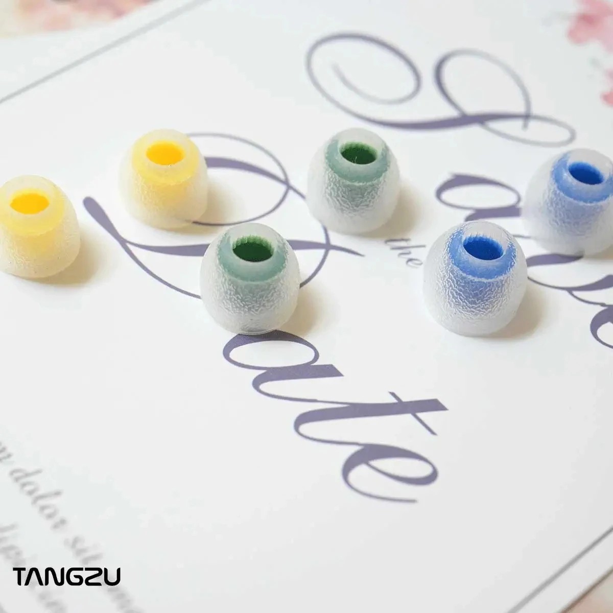 Tangzu Tang Sancai In-Ear Silicone Eartips 3 Pairs, Comfort & Sound Quality