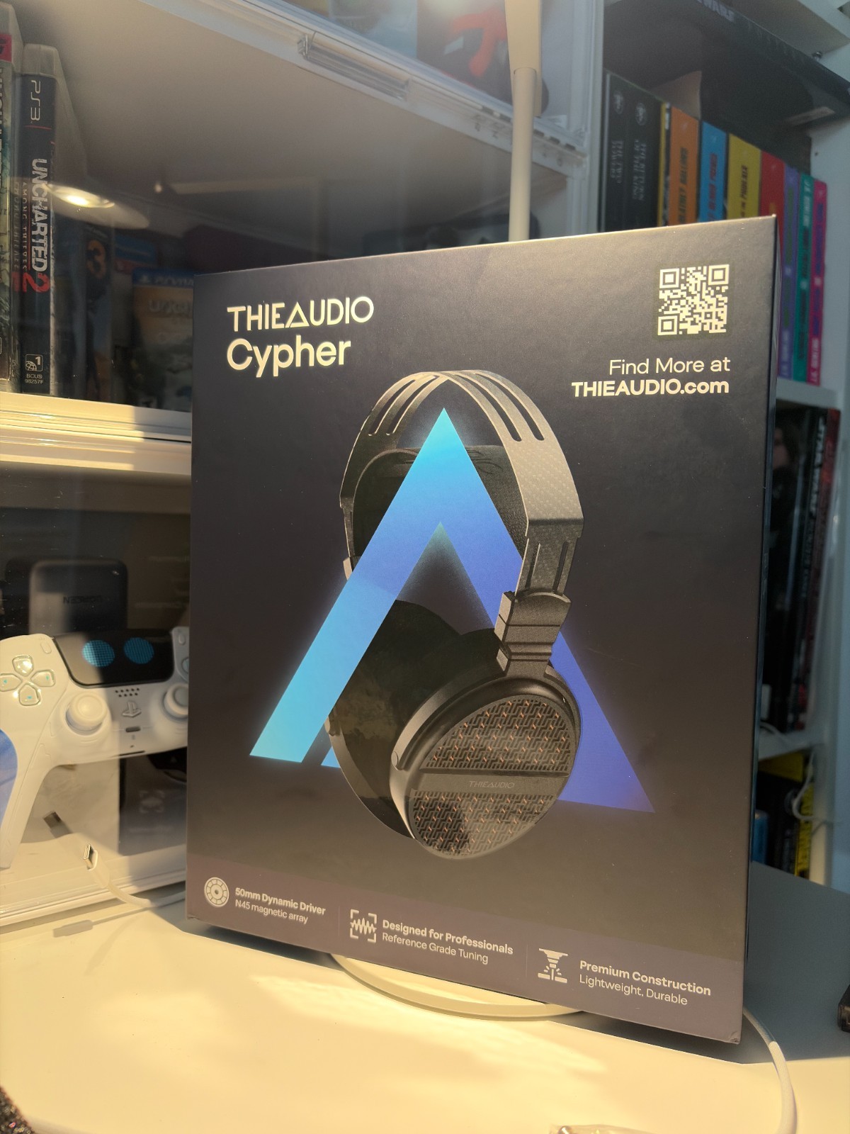 THIEAUDIO Cypher Open-Back Headphones | 50mm N45 Dynamic Driver | Flagship HiFi