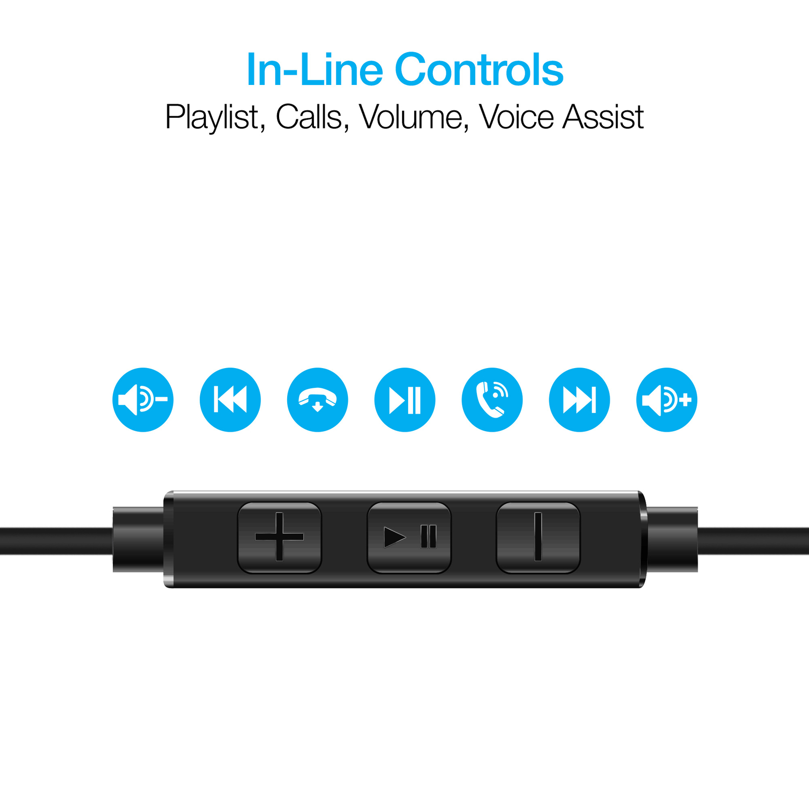 Naztech USB-C Metal Earphones for Hands-Free Music and Calls with High-Fi Audio