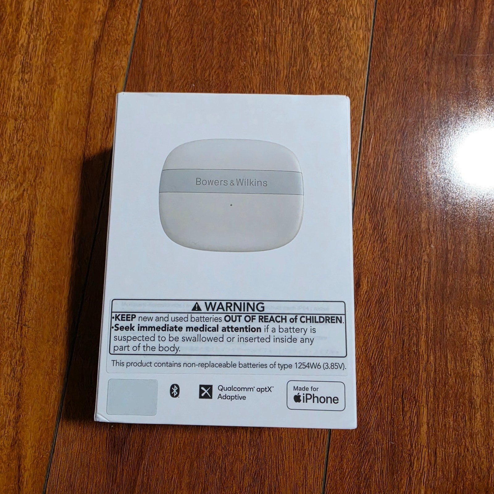 Bowers & Wilkins PI6 Wireless Earbuds – Cloud Grey