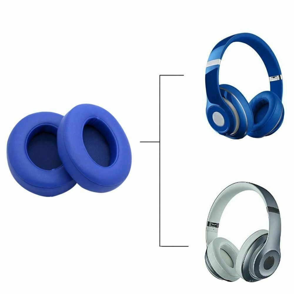 1 Pair Replacement Ear Pads For Beats By Dr.Dre Solo 2.0/3.0 Wireless