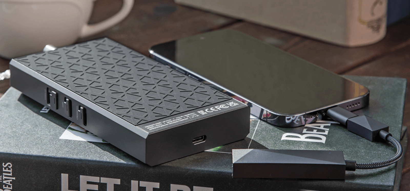 Astell & Kern AK PA10 Portable Class-A Amp 4.4mm True Balanced Ups Graphite Gray