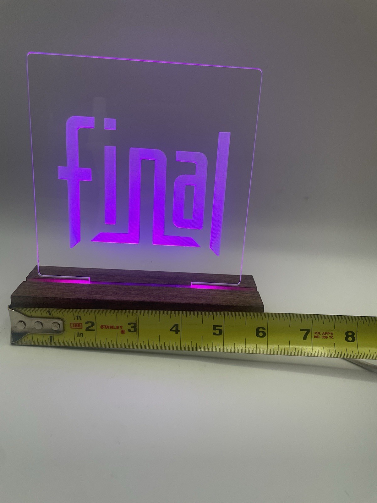 New – FINAL AUDIO LED Sign