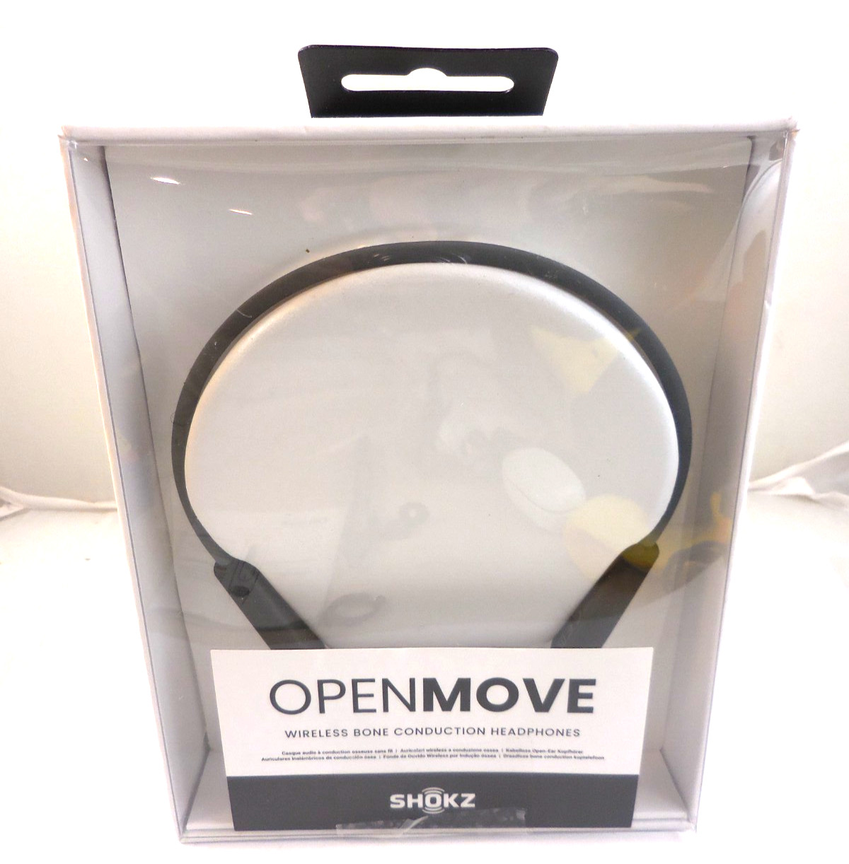 Shokz S661-ST-GY-US Open Move Bone Conduction Ear Sport Headphones, Gray