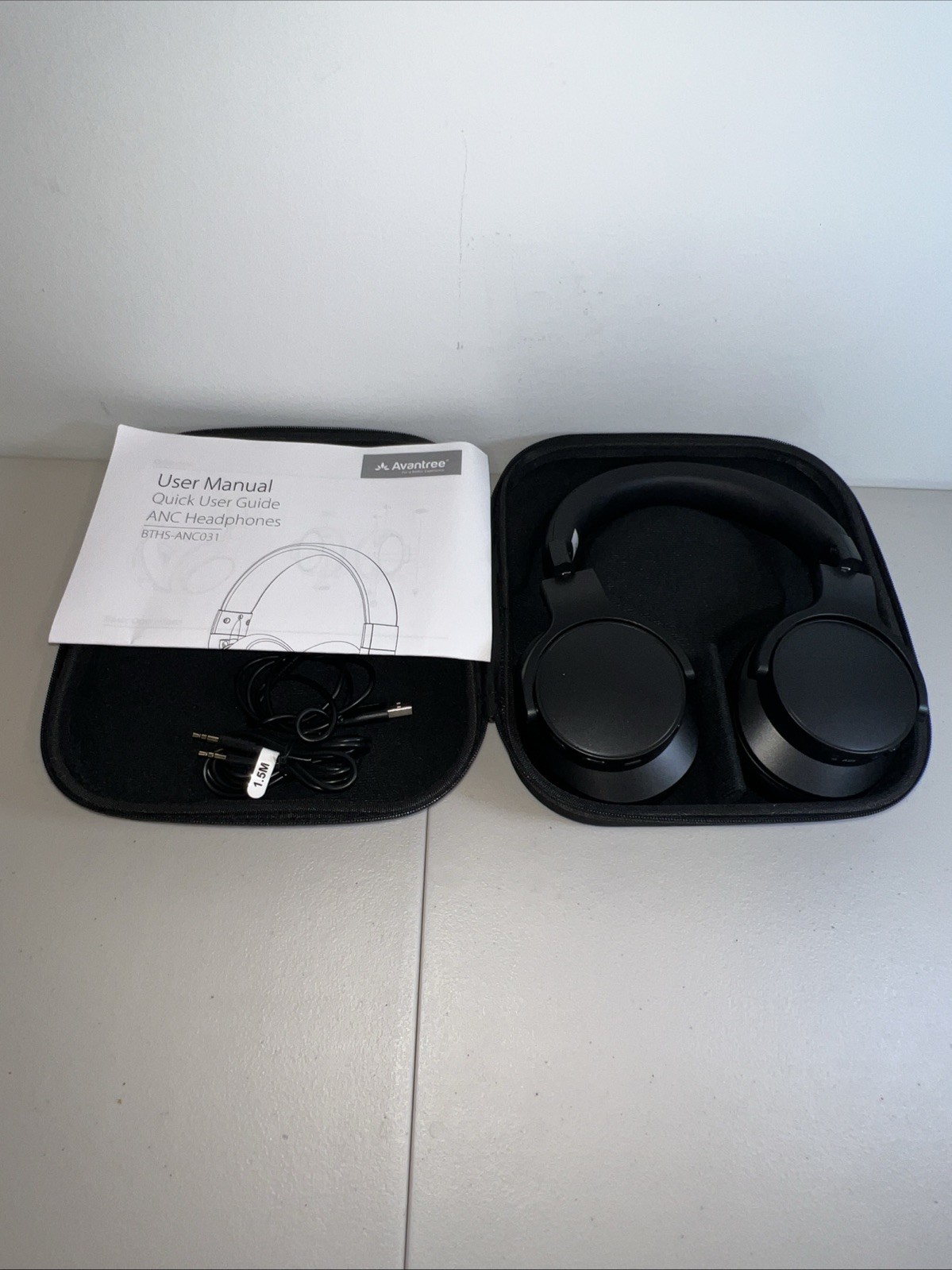 Avantree -Noise Cancelling Headphones W Cords And Case (O3)