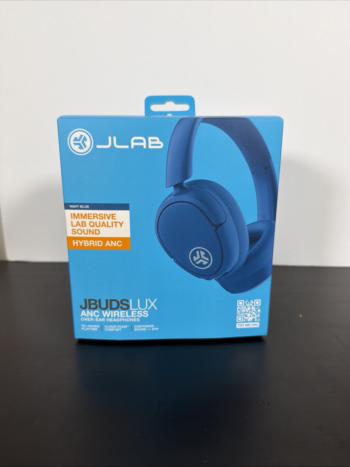 JLAB JBuds LUX ANC Wireless Over-Ear Headphones – Sage Gray – Brand New