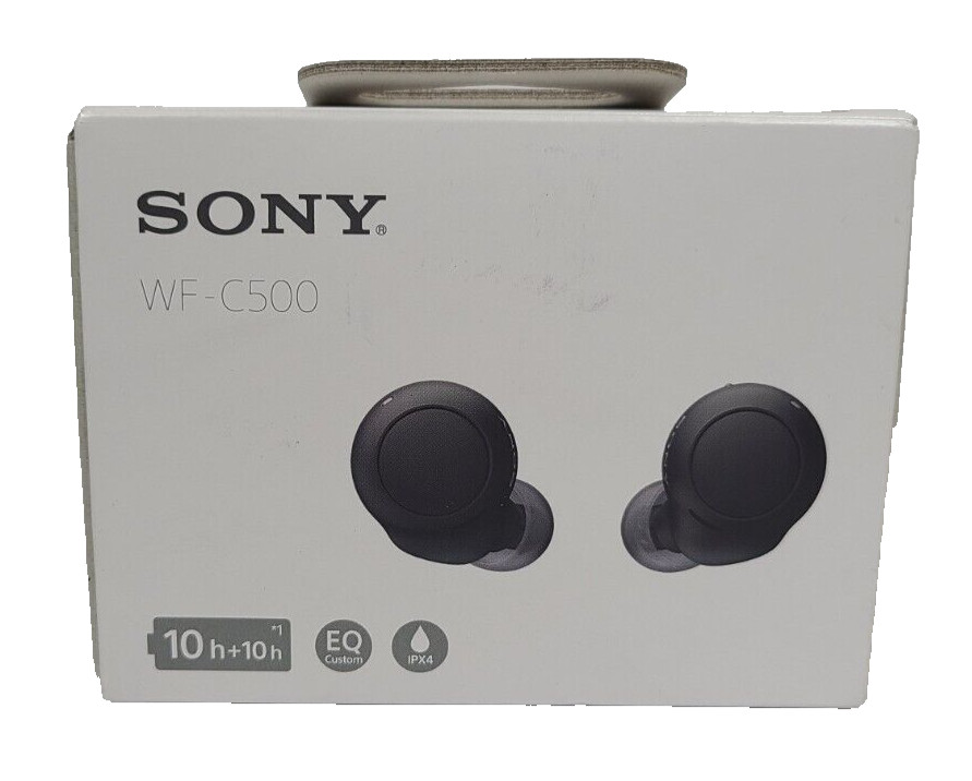 Sony WF-C500 Truly Wireless In-Ear Bluetooth Headphones – Black