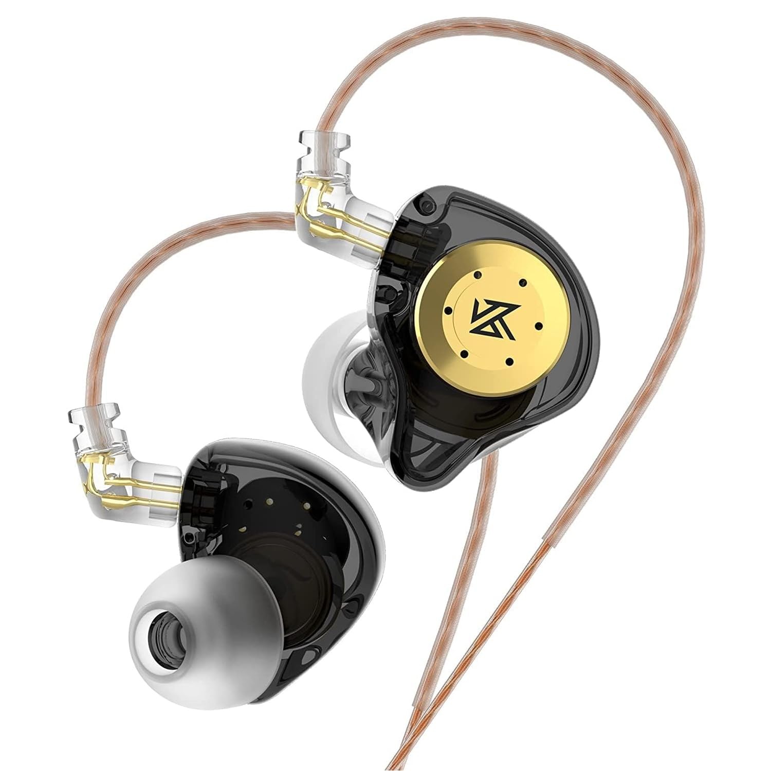 KZ EDX PRO in Ear Monitor IEM Wired Earbuds, Buds HiFi with Mic, Black