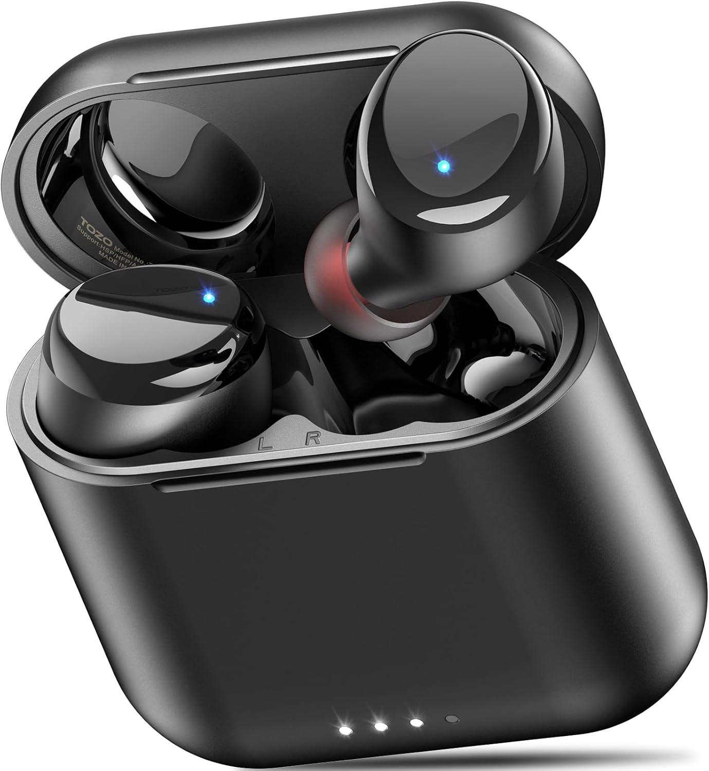 T6 Wireless Earbuds with 50H Playtime, Bluetooth 5.3, IPX8 Waterproof