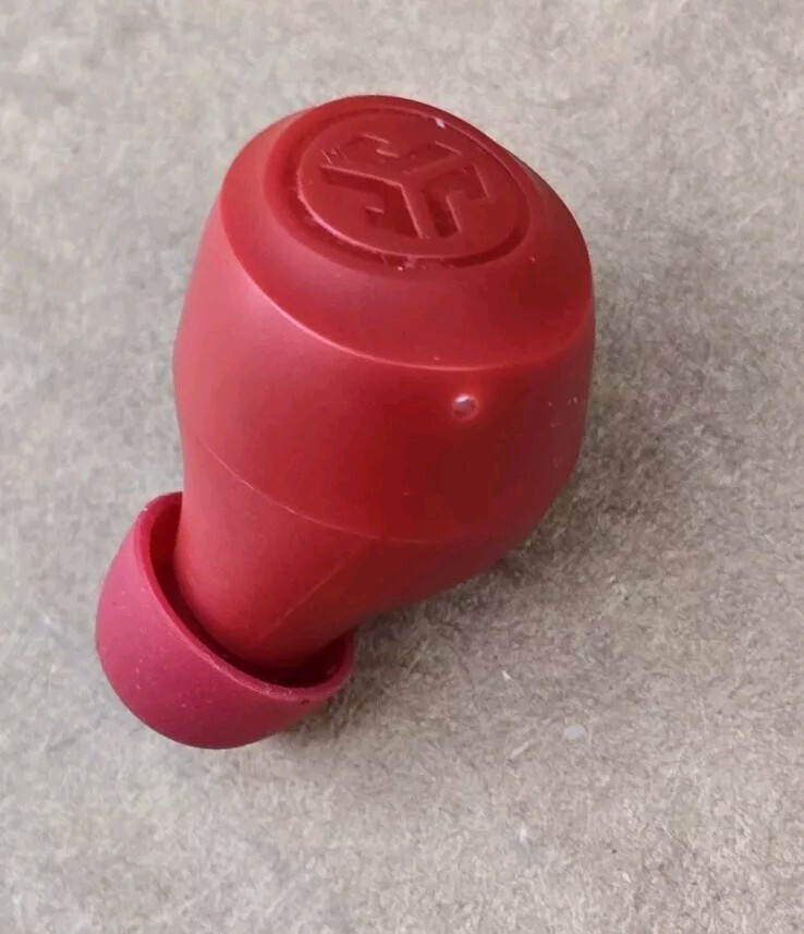 Jlab Go Air Pop True Wireless Bluetooth In-Ear Earbuds RIGHT Side Only RED.