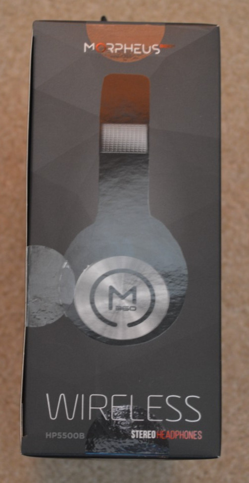 BLACK/SILVER NEW 2021 Morpheus 360 Wireless Bluetooth Studio Headphones HP5500B
