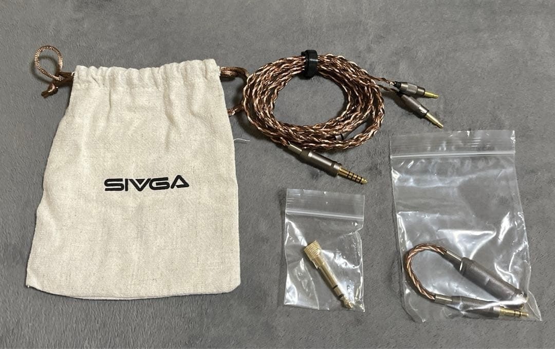 SIVGA P2 Pro Planar Magnetic Headphones 32Ω Sapphire Diaphragm Red Oak 4.4mm