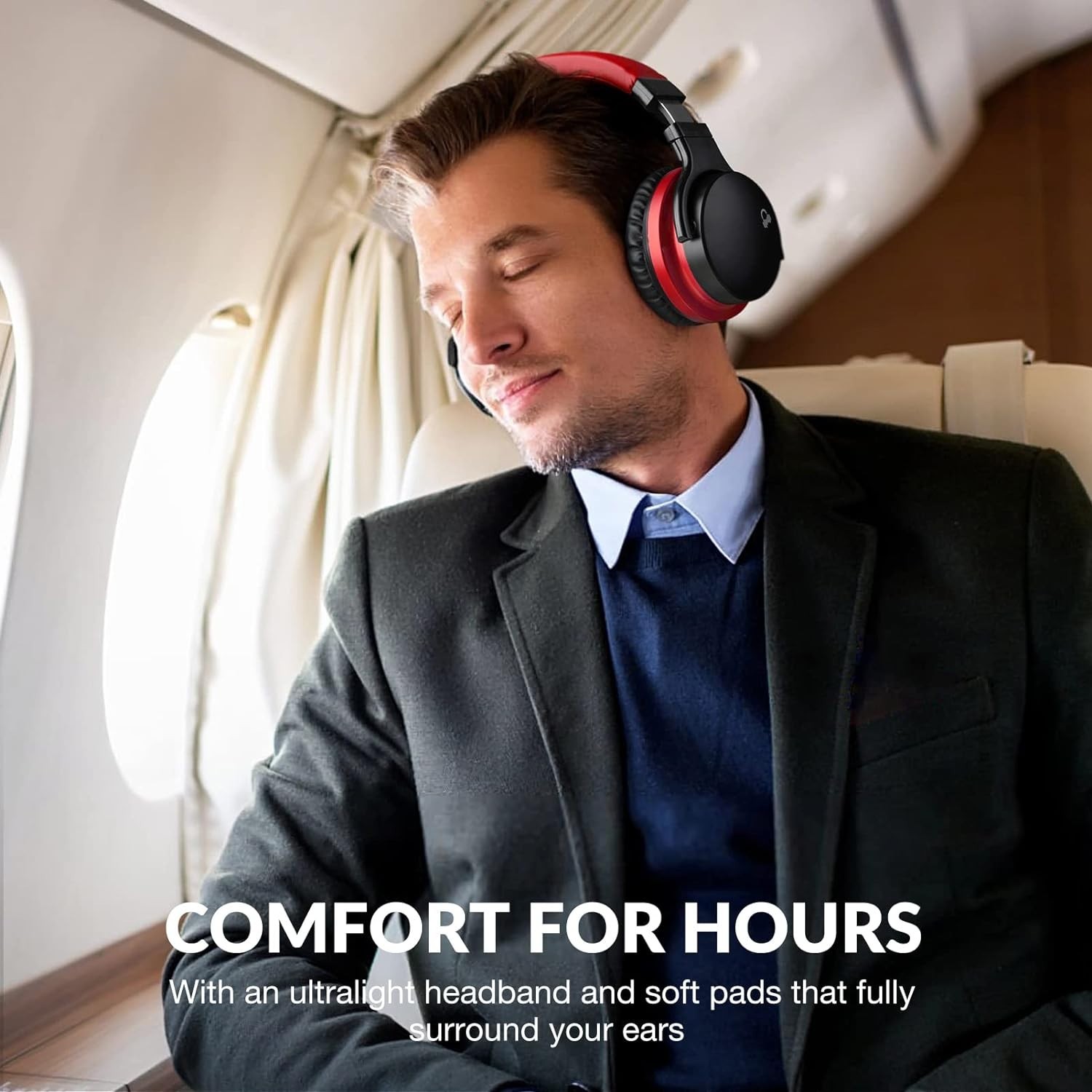 E7 Wireless Bluetooth Noise Cancelling Headphones – 30 Hours of Comfort