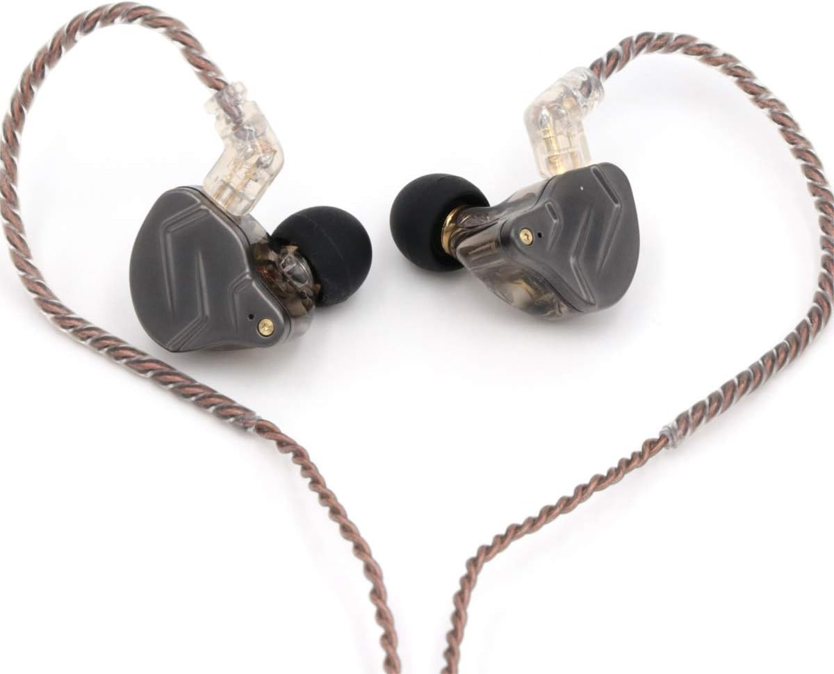 Linsoul KZ ZSN Pro Dual Driver 1BA+1DD Hybrid Metal Earphones Hifi In-Ear Monito