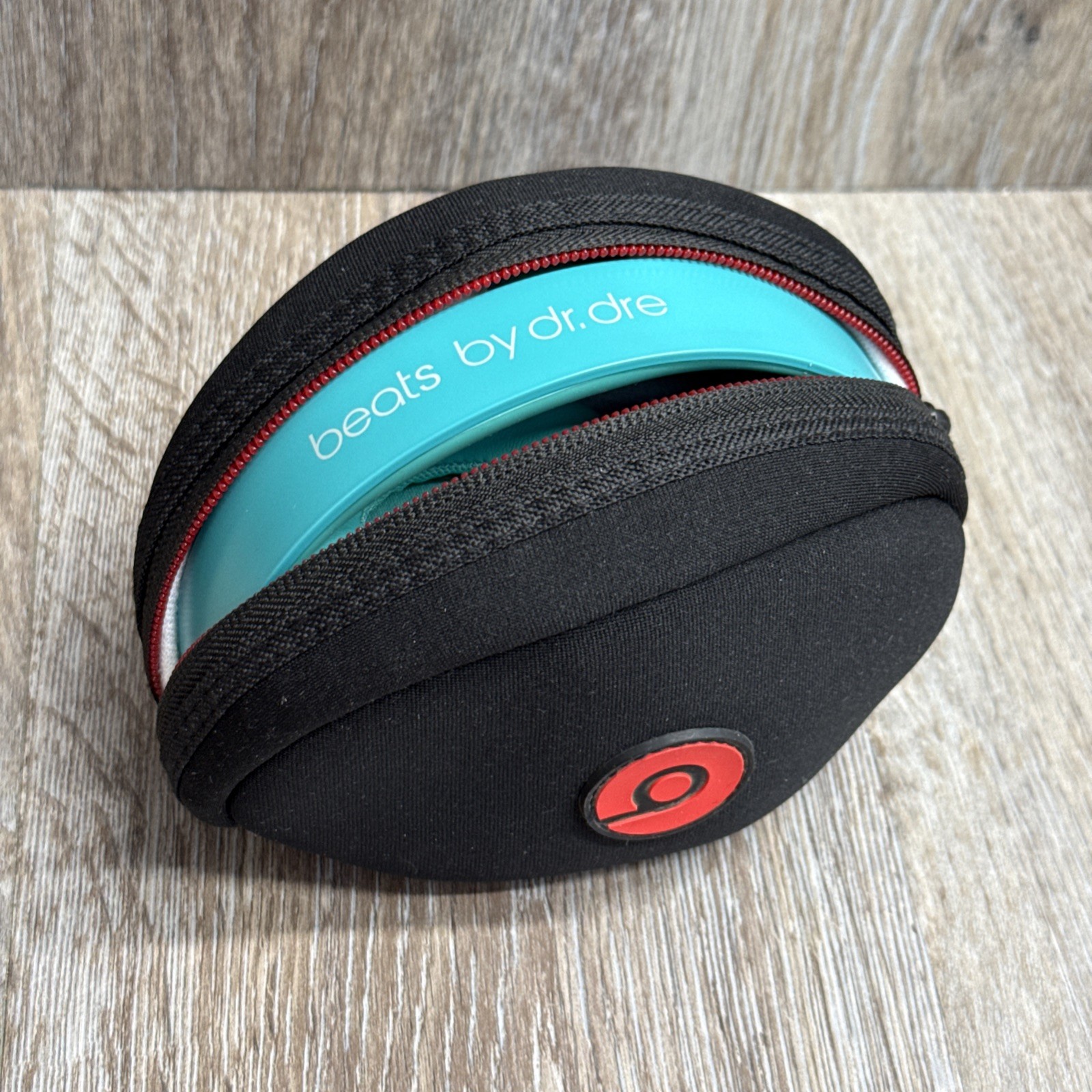 Beats By Dr. Dre Solo HD Teal Green Drenched Wired Headphones w Case — TESTED