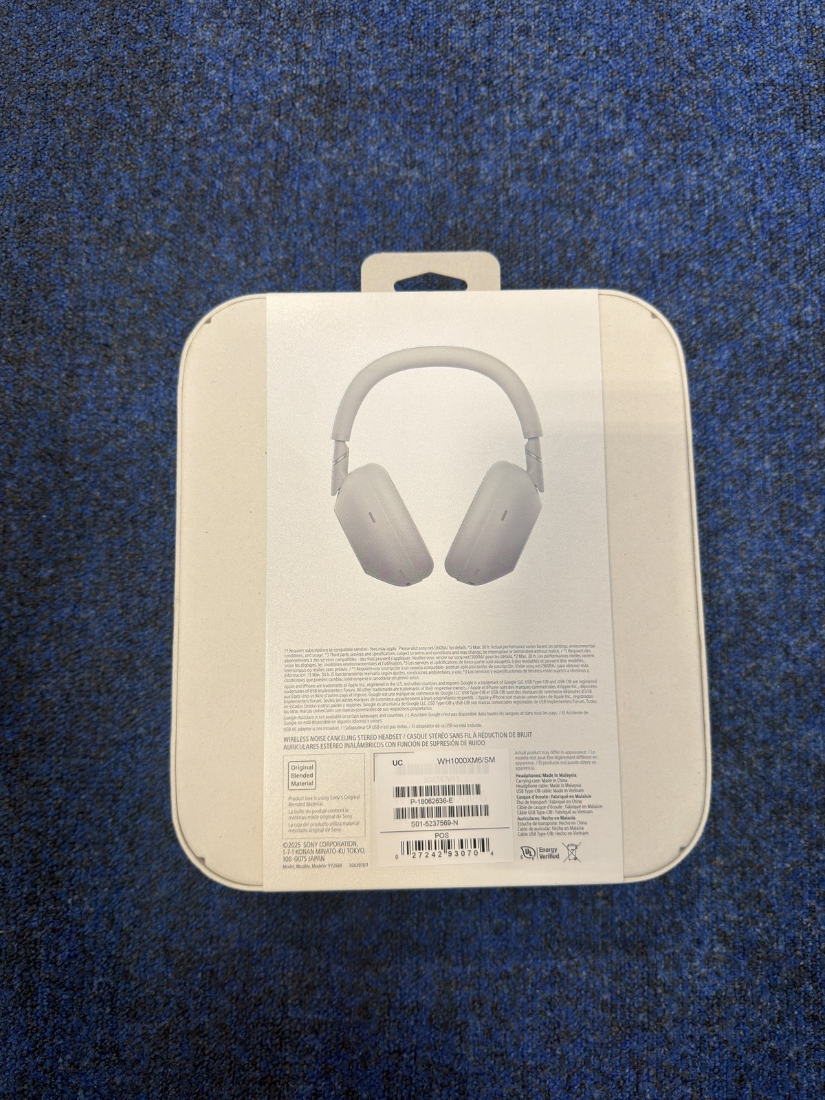 NEW SEALED Sony WH-1000XM6 Silver Fast Shipping