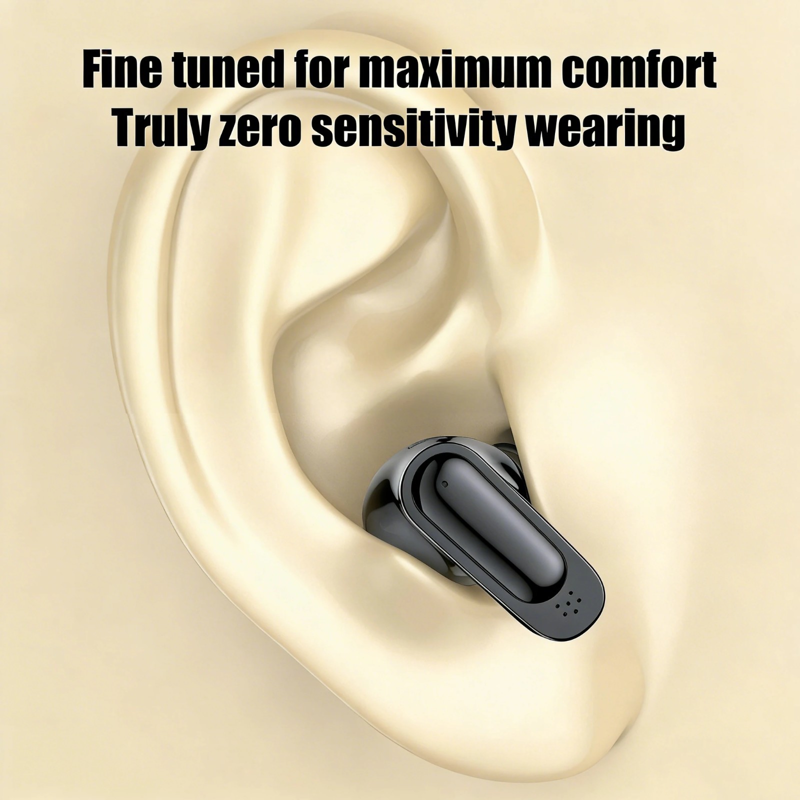 BOSECXT TWS Earbuds Bluetooth 5.3 ANC Wireless Headphones Smart Touch Screen