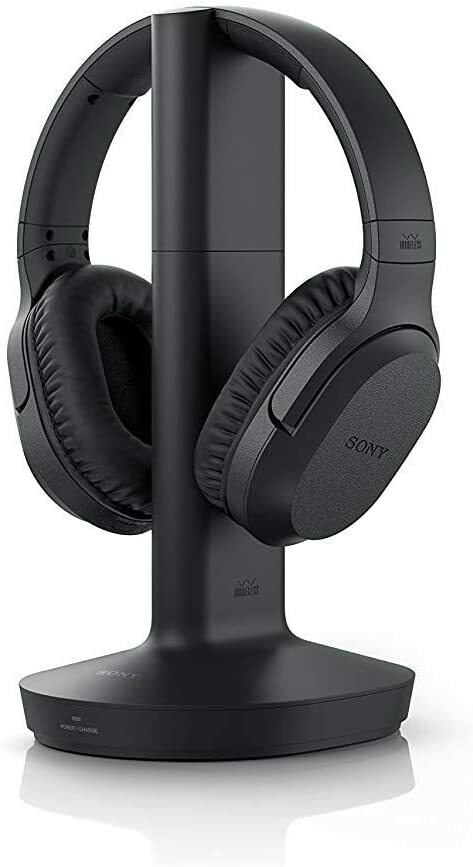 Sony Wireless Headphones Great for TV Watching With Transmitter Dock
