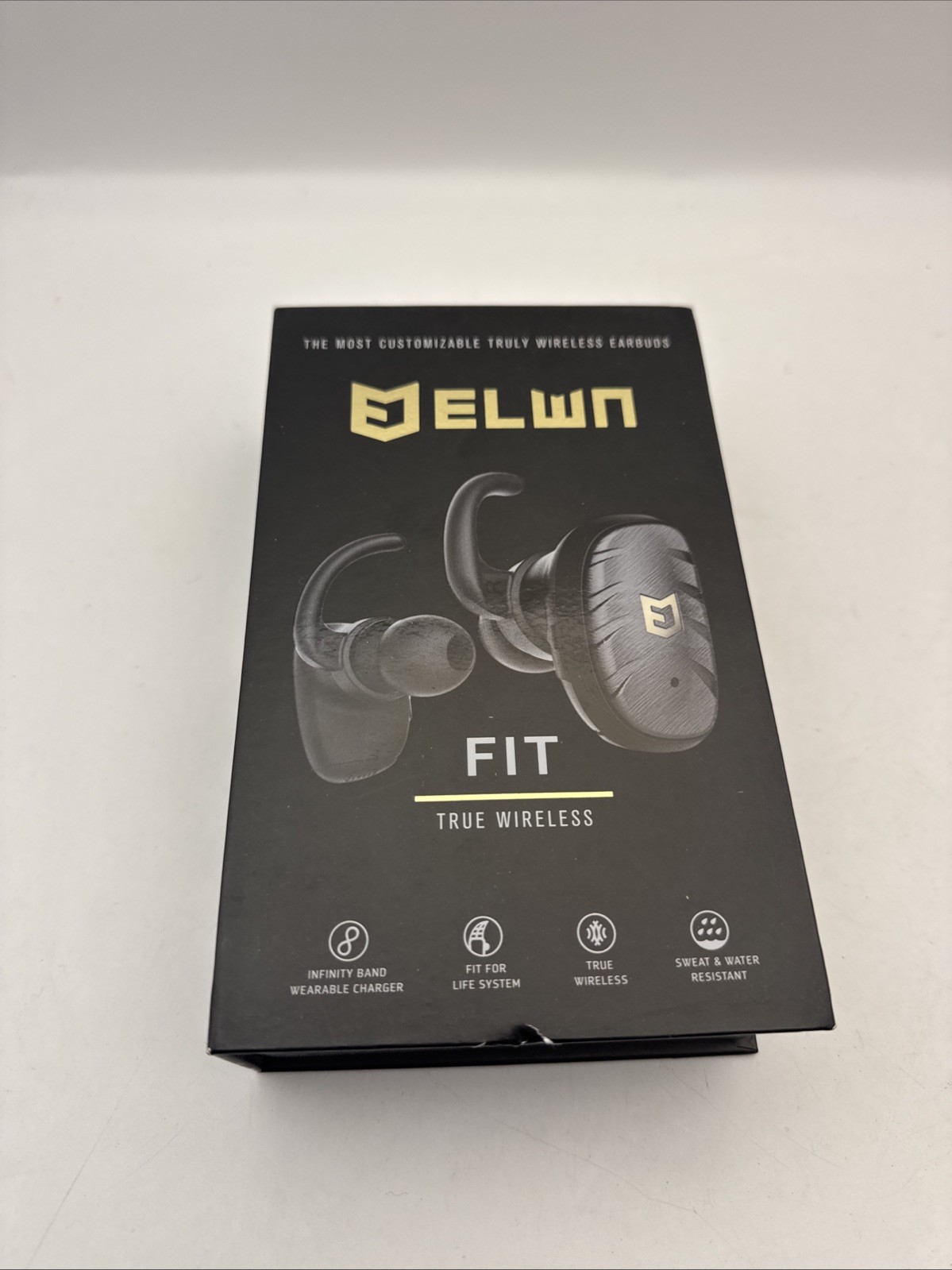 ELWN Fit True Wireless Earbuds Bluetooth aptX Sweat Water Resistant New
